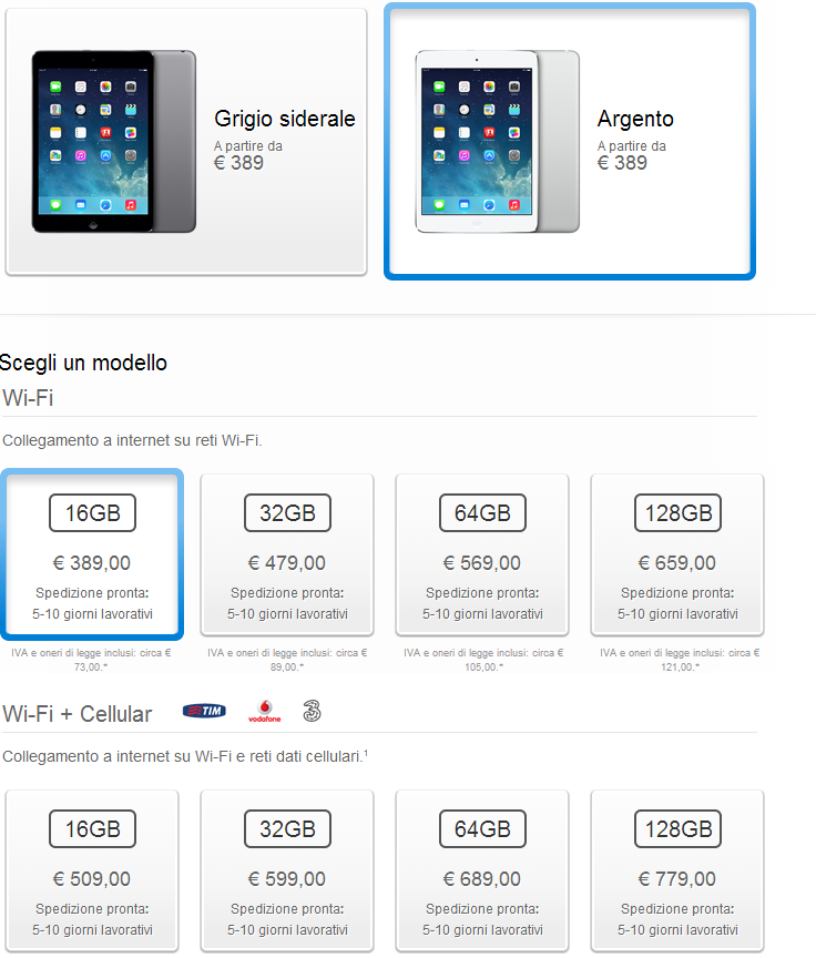 Apple iPad mini retina 2013