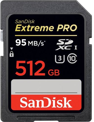 SanDisk Extreme PRO SDXC 512GB