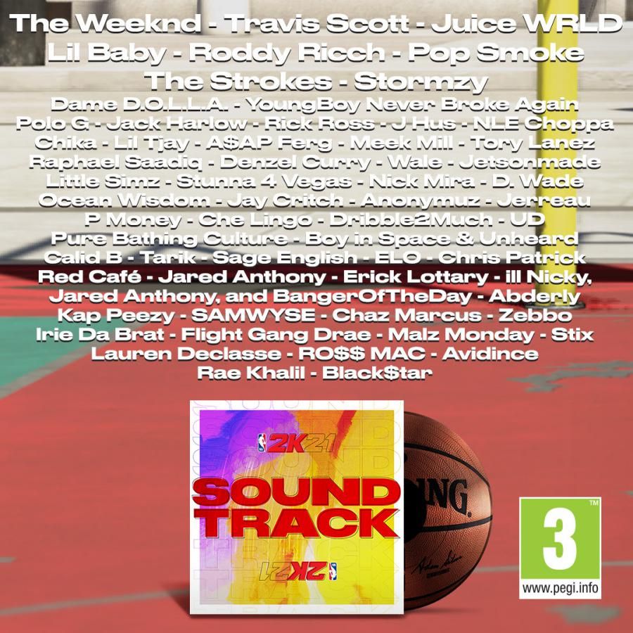 NBA2K21 Soundtrack 3c836