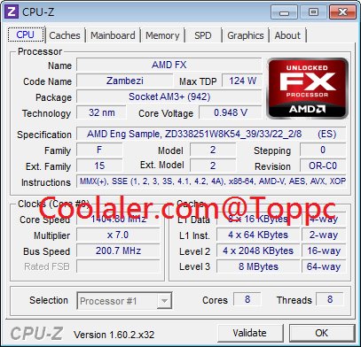 AMD-Piledriver-CPUz fx-8300