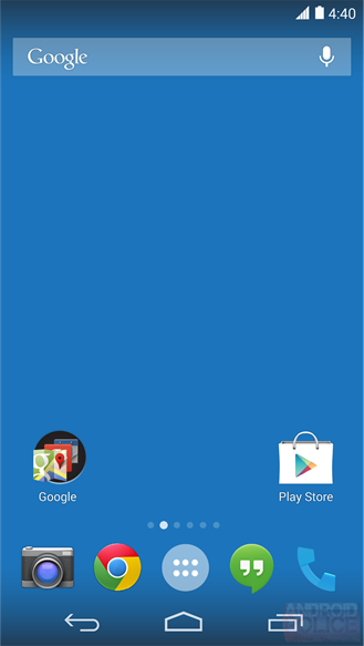 google android 4.4 launcher