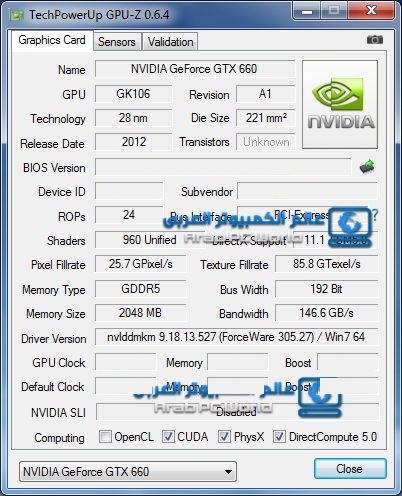 NVIDIA-GK106-GPU-Z