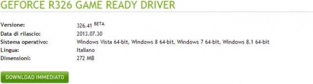 Driver Nvidia Forceware 326.41 BETA