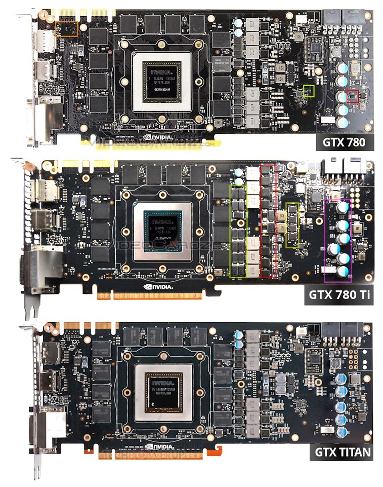 GeForce-GTX-780-TI-PCB-vs-GTX-TITAN-vs-GTX-780