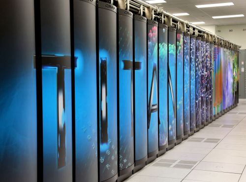 tesla-gpu-titan-supercomputer 500x400