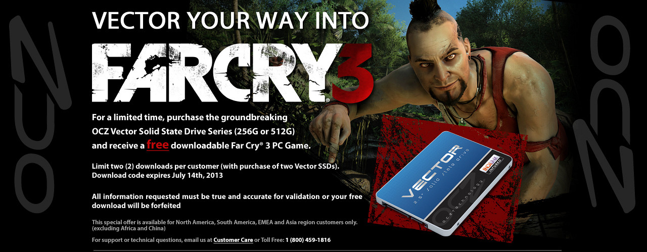 OCZ Vector SSD FarCry 3