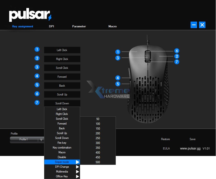 Pulsar Xlite software 2 09564