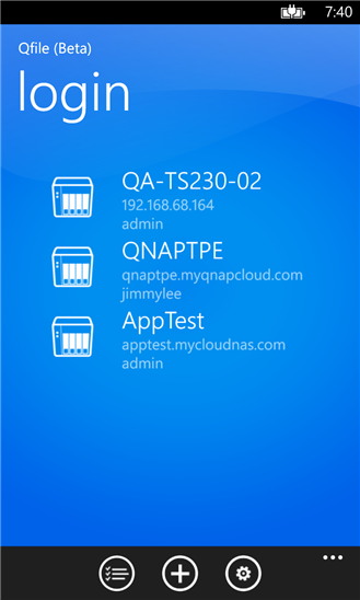 QNAP App Qfile
