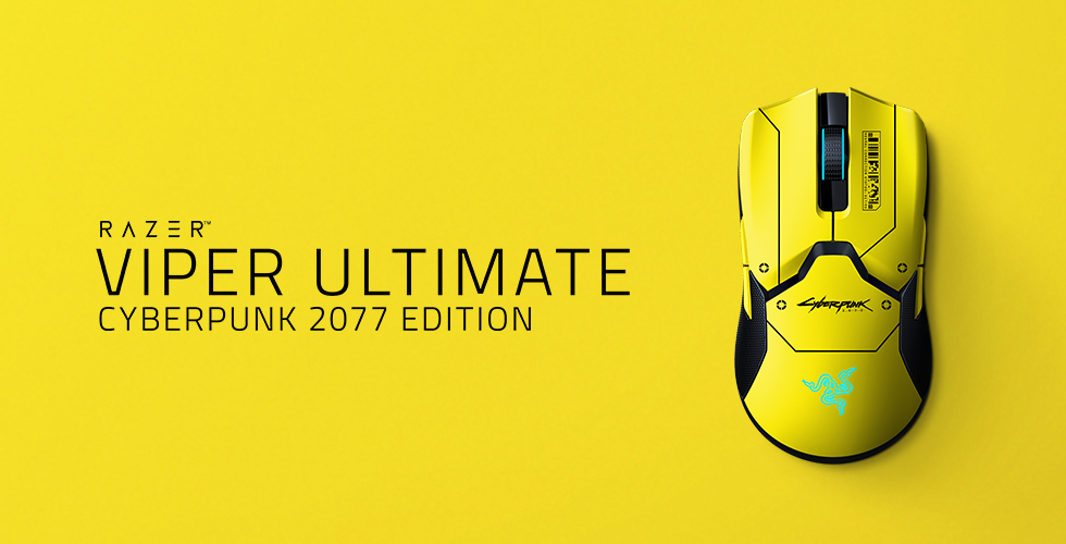 Razer Viper Ultimate CyberPunk 2077 ee899
