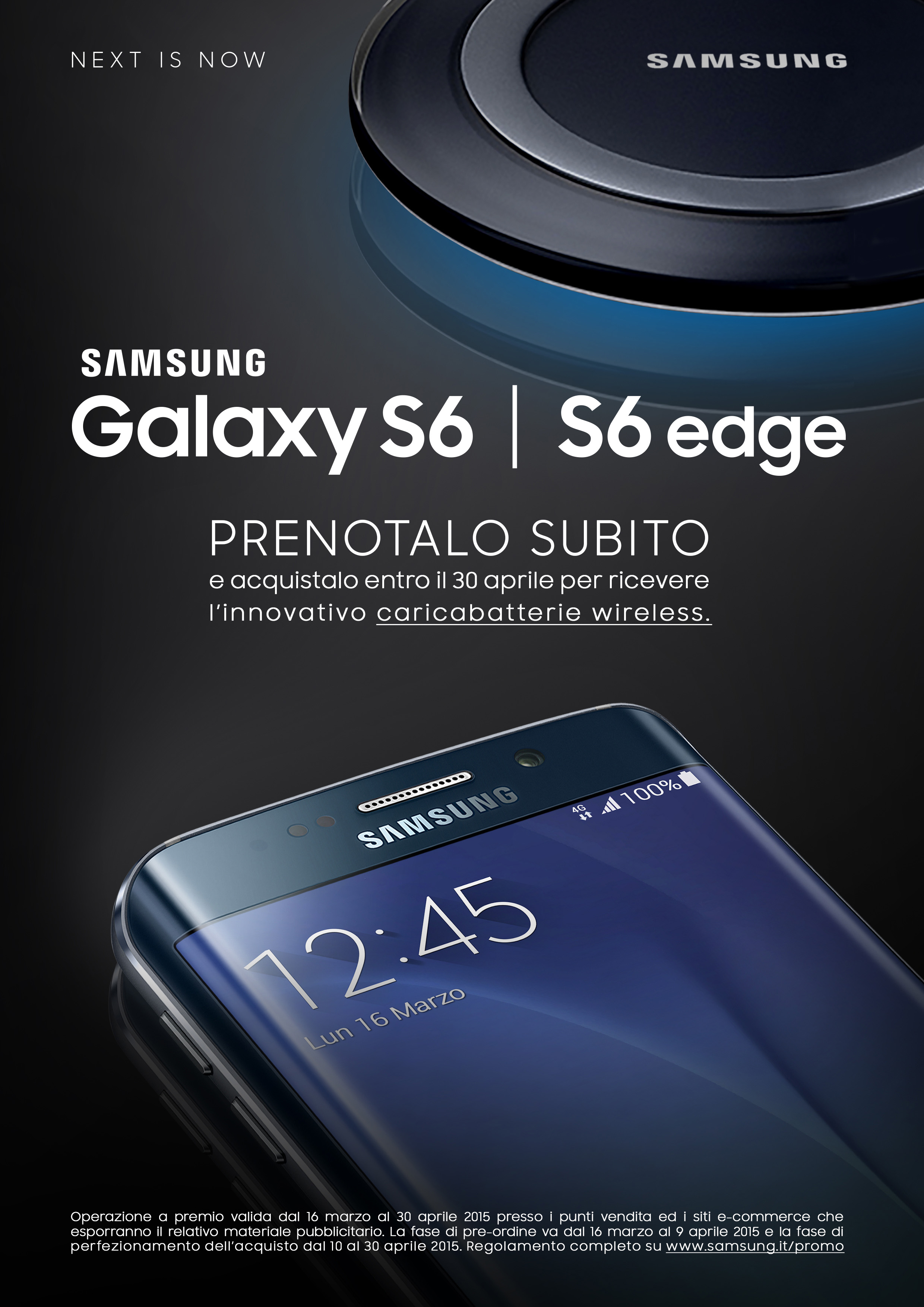 Samsung Galaxy S6 Pre-order Visual