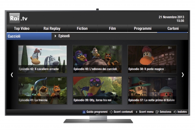 Samsung UHD_TV_F9000_app_Rai.tv_cartoni